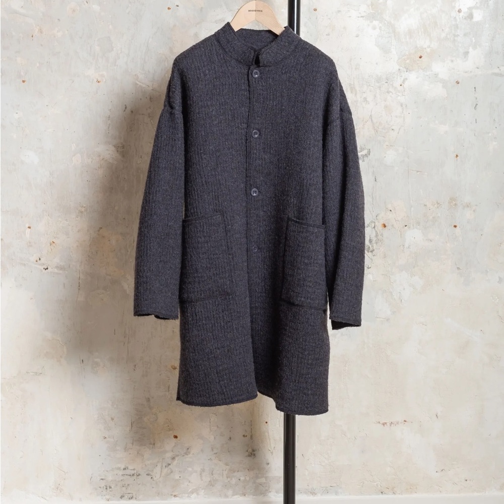 Labo.Art Gray Wool Coat